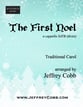 The First Noel SATB choral sheet music cover